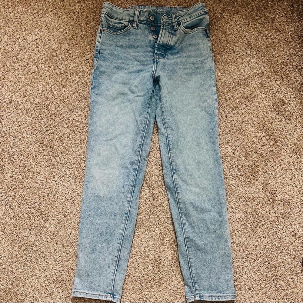 Old Navy Light Blue High Rise Women's Jeans